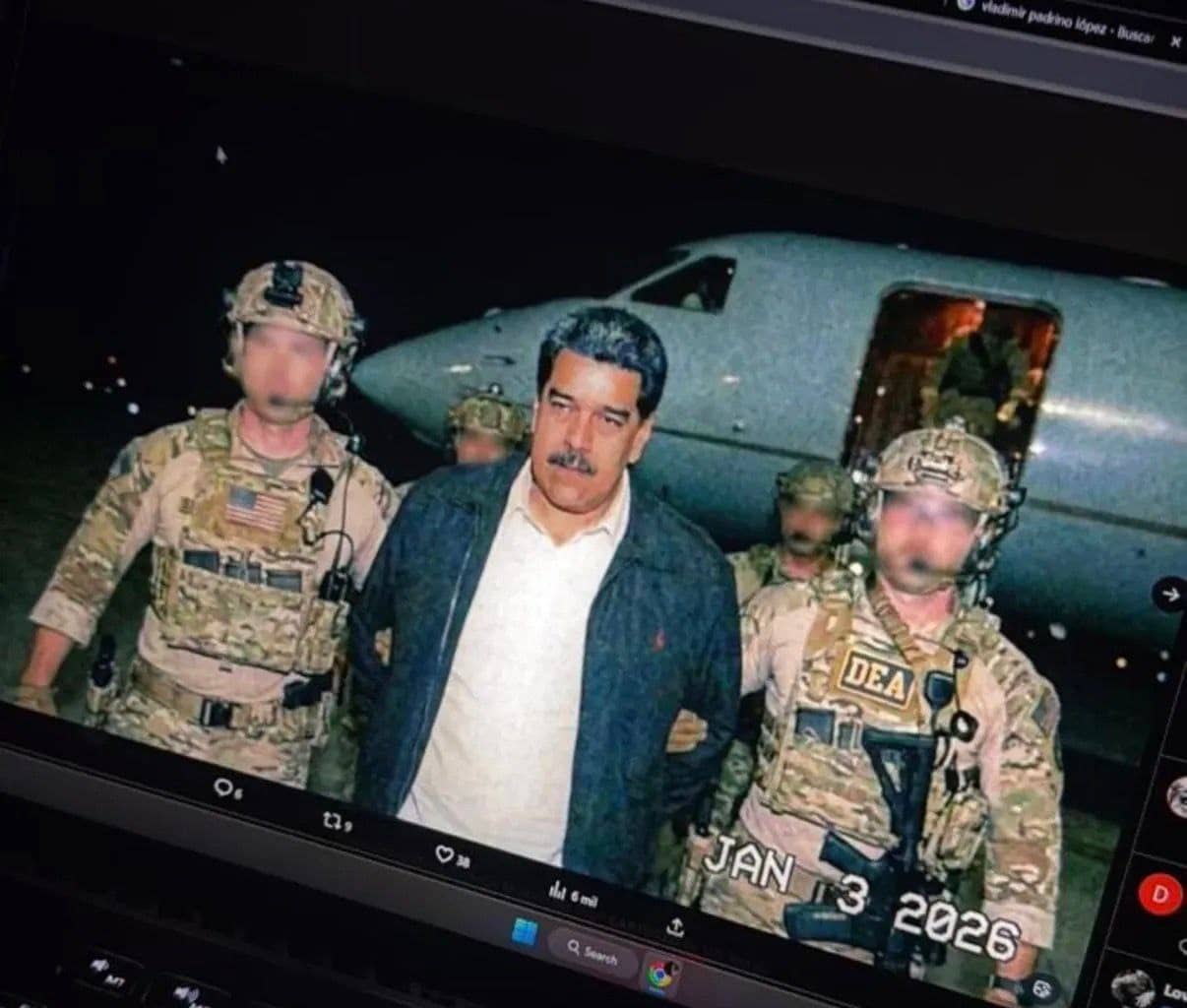 خبير: صور اعتقال الرئيس الفنزويلي مصمّمة بالذكاء الاصطناعي