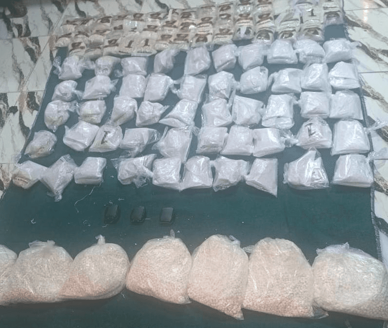 الجيش العربي: المنطقة العسكرية الشرقية تحبط ثلاث محاولات تهريب كمية كبيرة من المواد المخدرة بواسطة بالونات