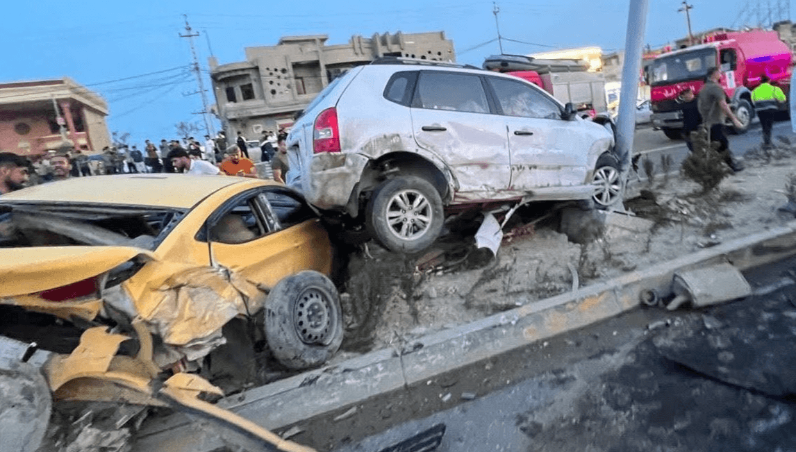 "فرحة تخرج" تتحول إلى فاجعة في العراق بسبب حادث سير مروع