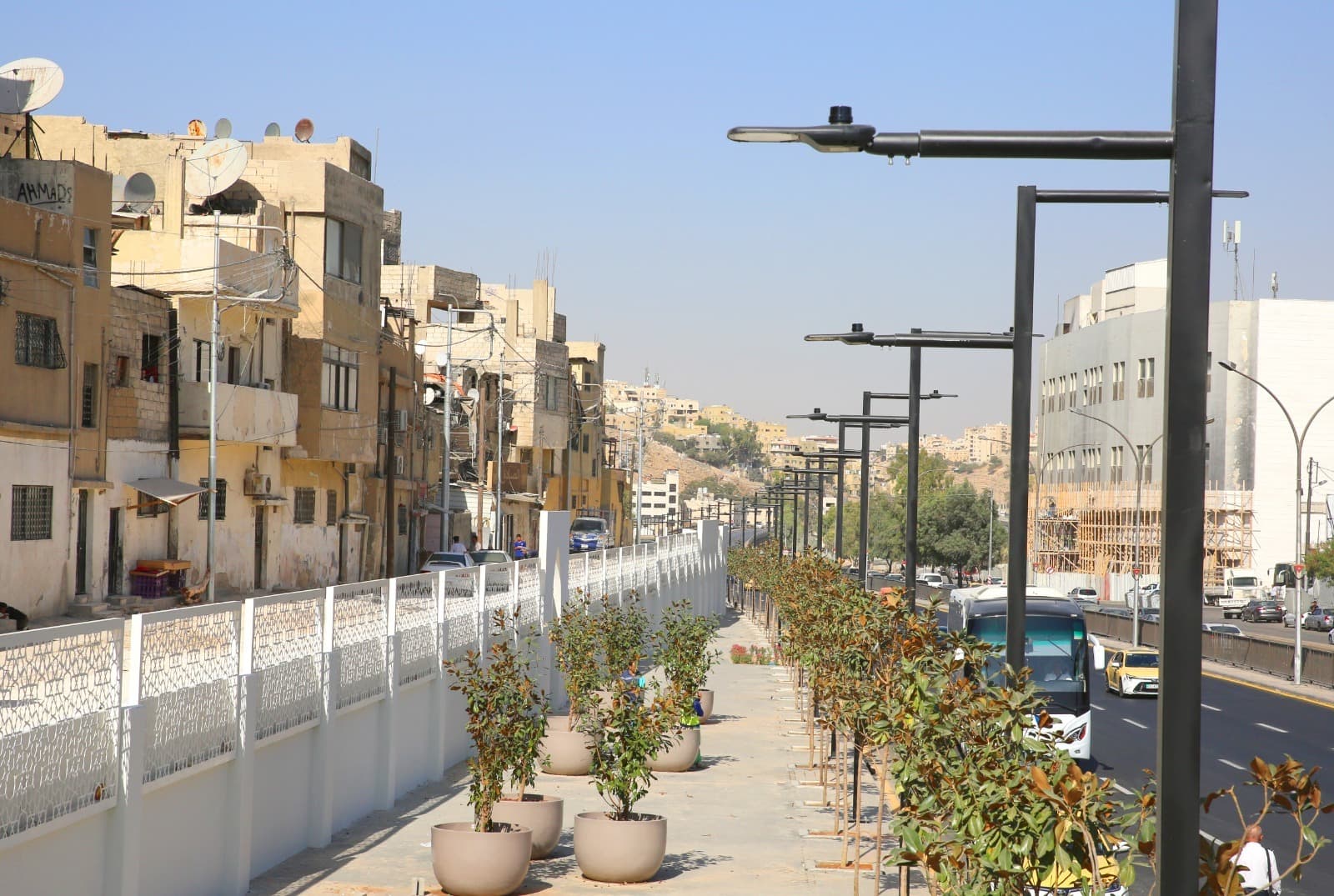 أمانة عمان تعلن إنهاء المرحلة الثالثة من مشروع تطوير منطقة المحطة