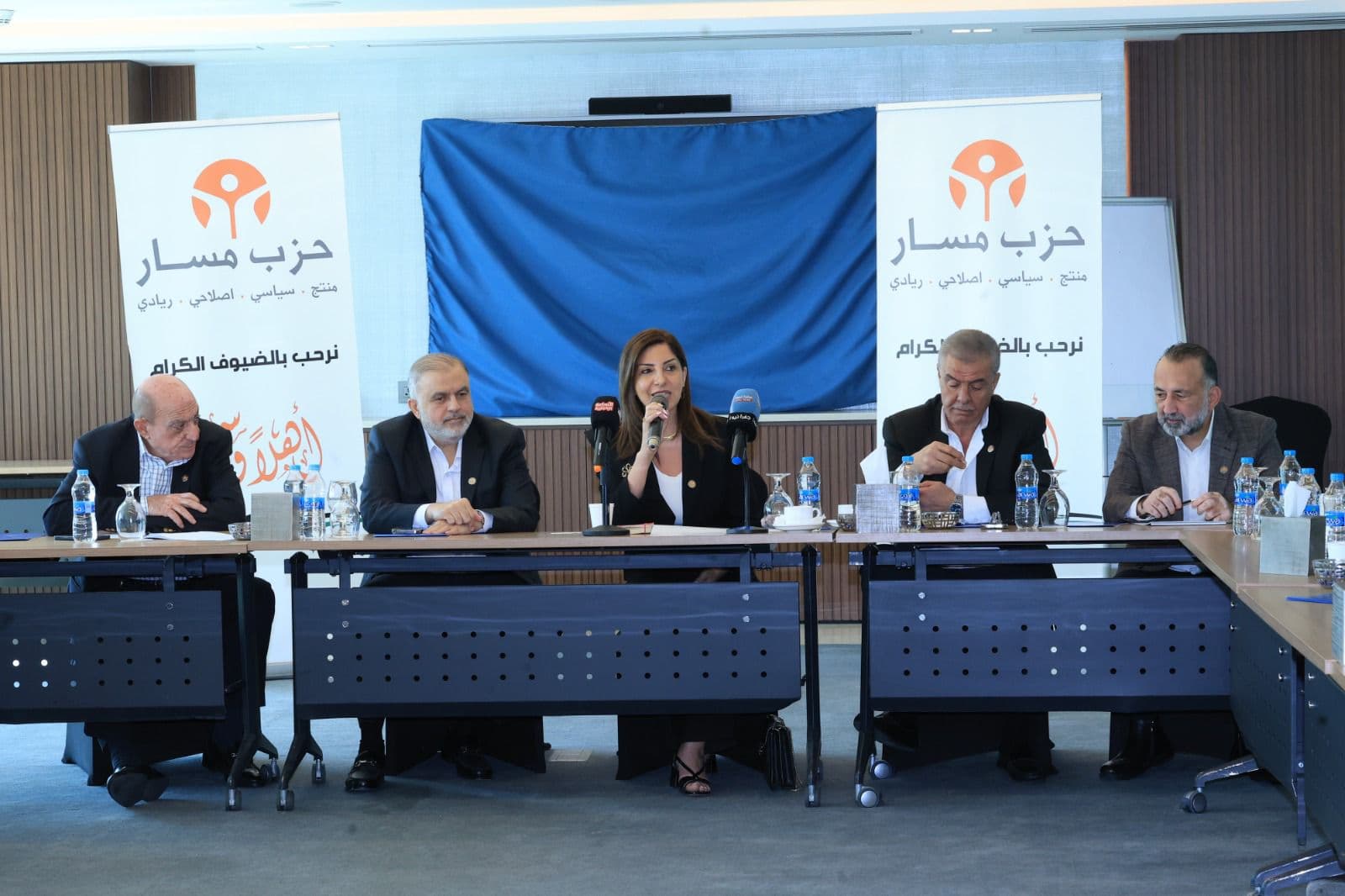 مسار يعقد اجتماعه الاول برئاسة الامين العام النائب السابق غازي عليان