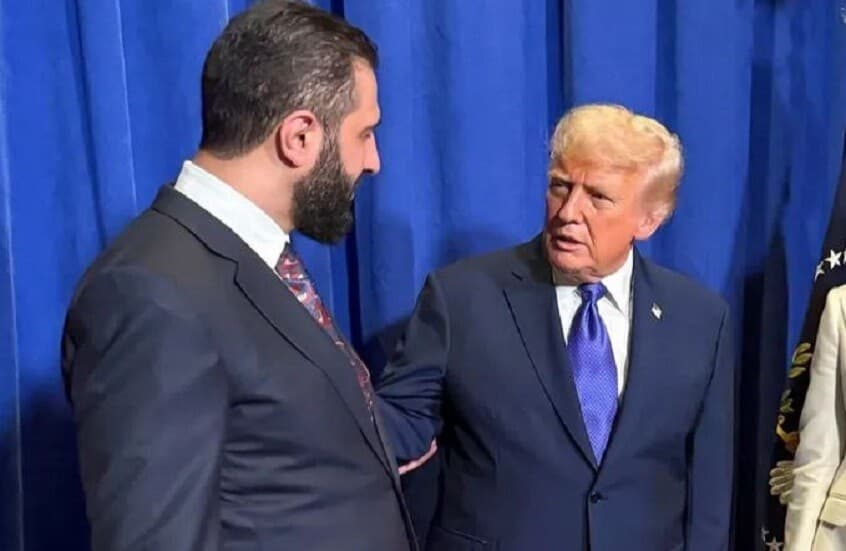 ترمب: الرئيس السوري رجل قوي وأنا على وفاق معه بشكل جيد