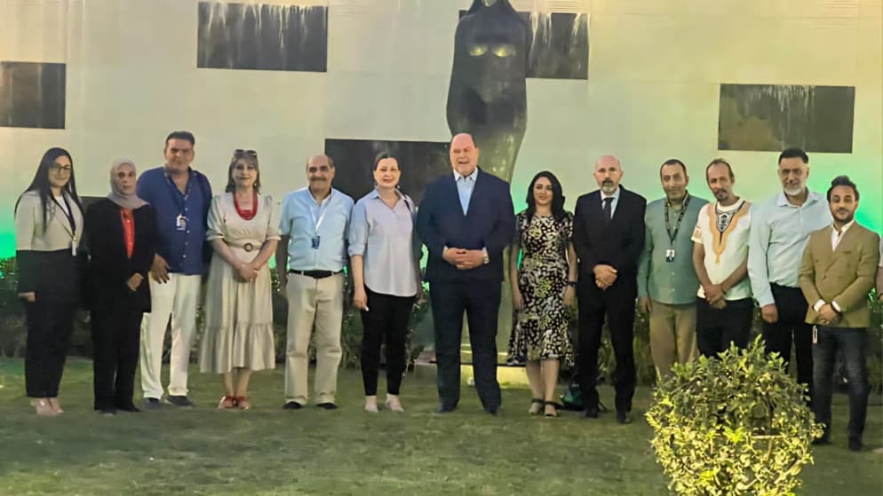 مشاركة أردنية في مهرجان بغداد السينمائي الدولي الوفد المشارك