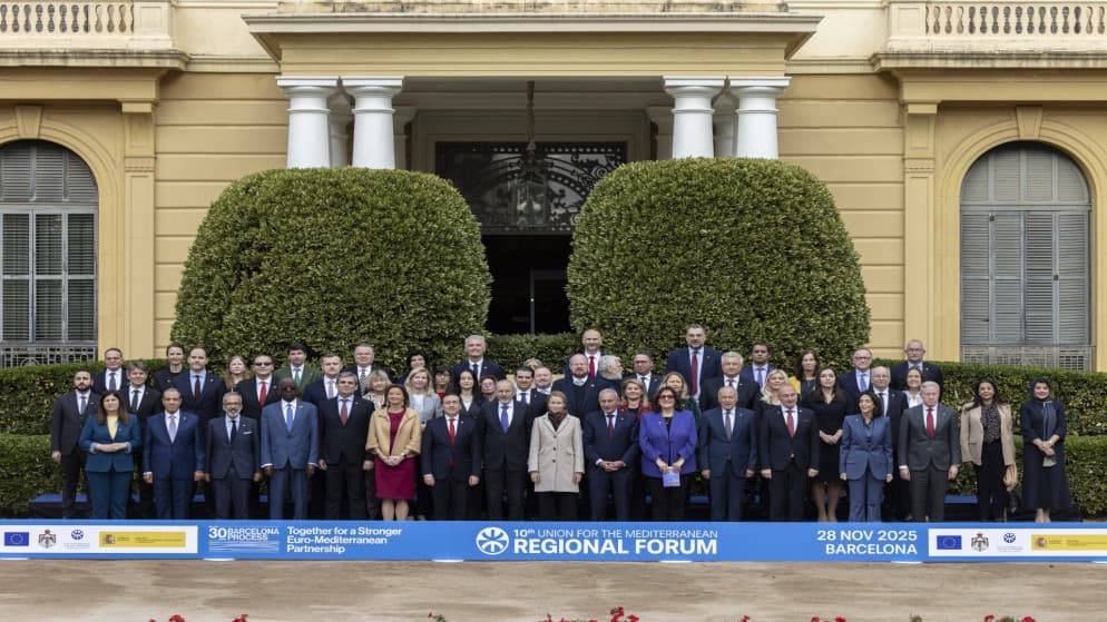 وزراء خارجية الاتحاد من أجل المتوسط قلقون من التصعيد الخطير في الضفة الغربية
