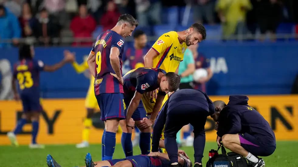 إصابة فيرمين تُقلق برشلونة رغم الانتصار على خيتافي