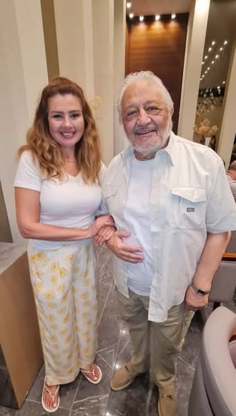 رانيا فريد شوقي توجه رسالة مؤثرة إلى خالد زكي: الكبير قلبًا ومقامًا
