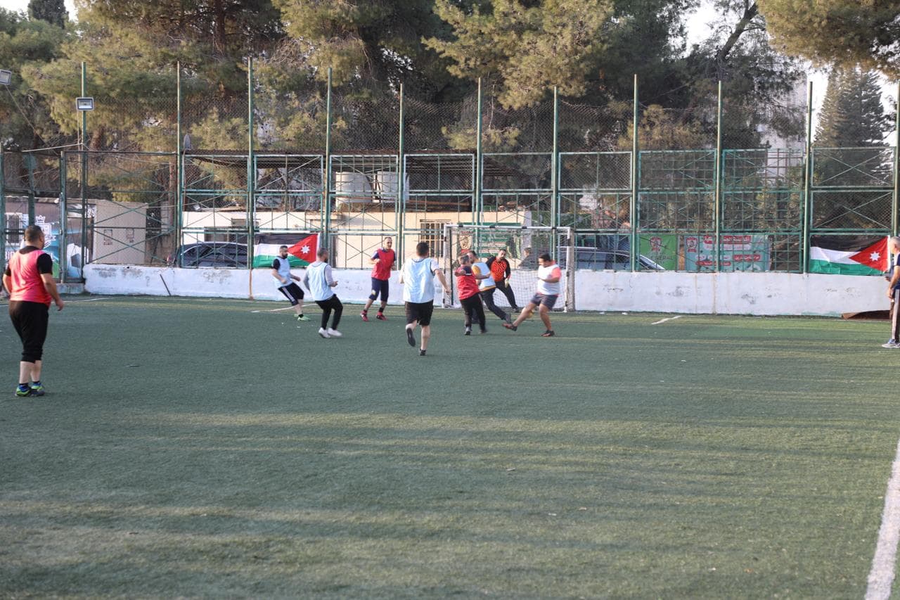 كهرباء إربد تنظم بطولة خماسي كرة القدم لموظفيها