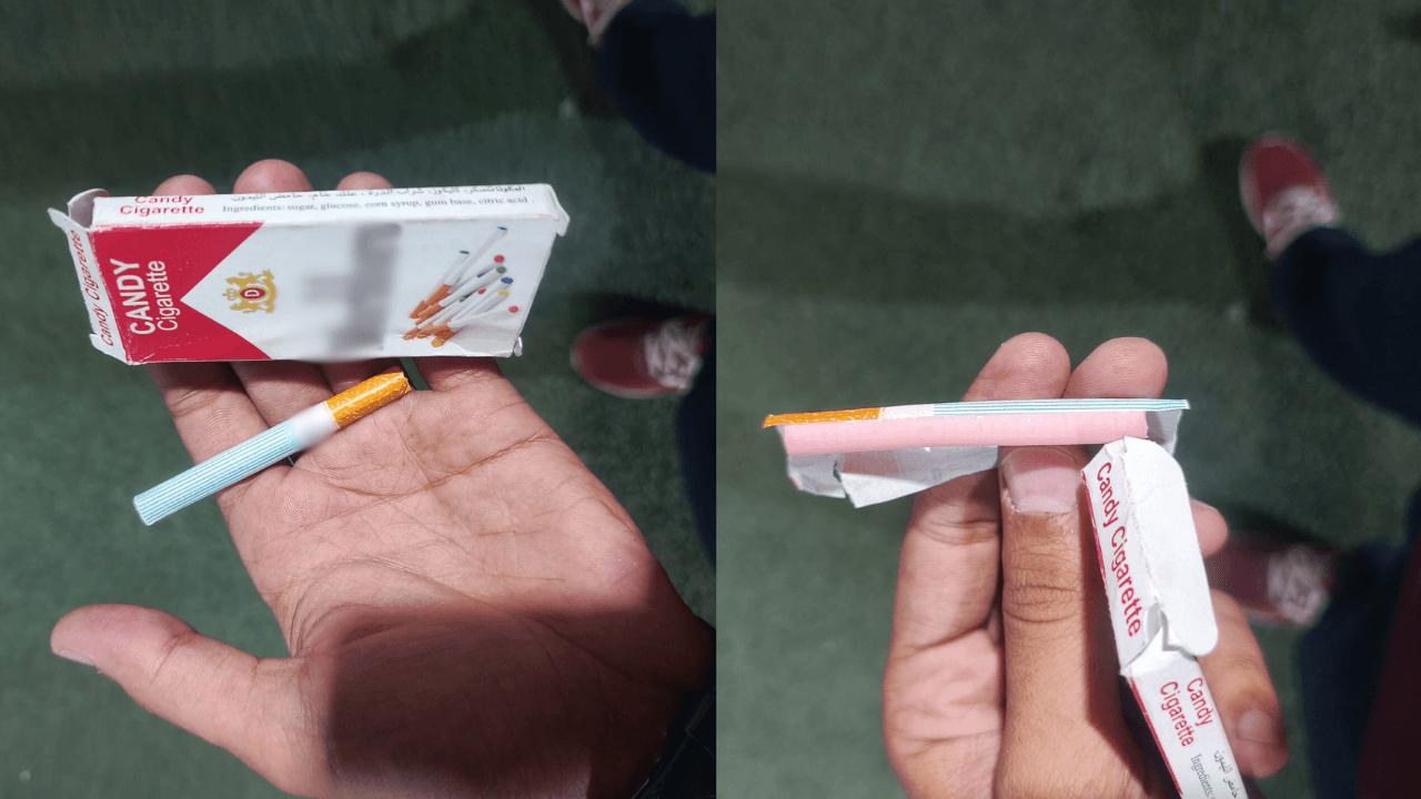 مدرس لـ"الدار": "علكة السجائر" تنتشر بين طلبة وتباع قرب مدرستين حكوميتين في الزرقاء.. صور