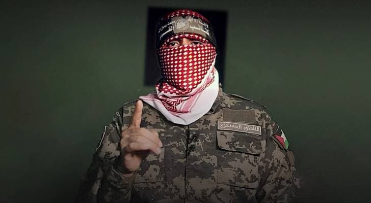 كتائب القسام تنشر صورة وتعليقا لأبي عبيدة بالتزامن مع وقف إطلاق النار