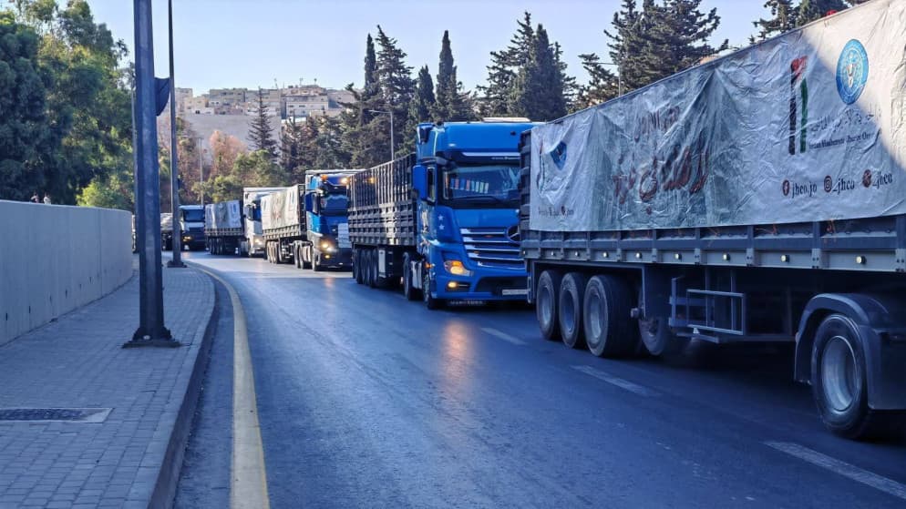 هيئة البث العبرية: تعليق المساعدات الإنسانية من الأردن إلى غزة حتى إشعار آخر