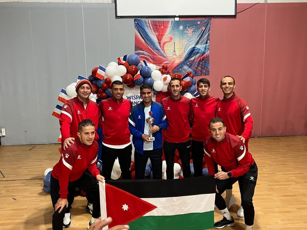 فريق الأمن العام لخماسيات كرة القدم يحصدون لقب بطولة الشرطة الدولية "wispa"