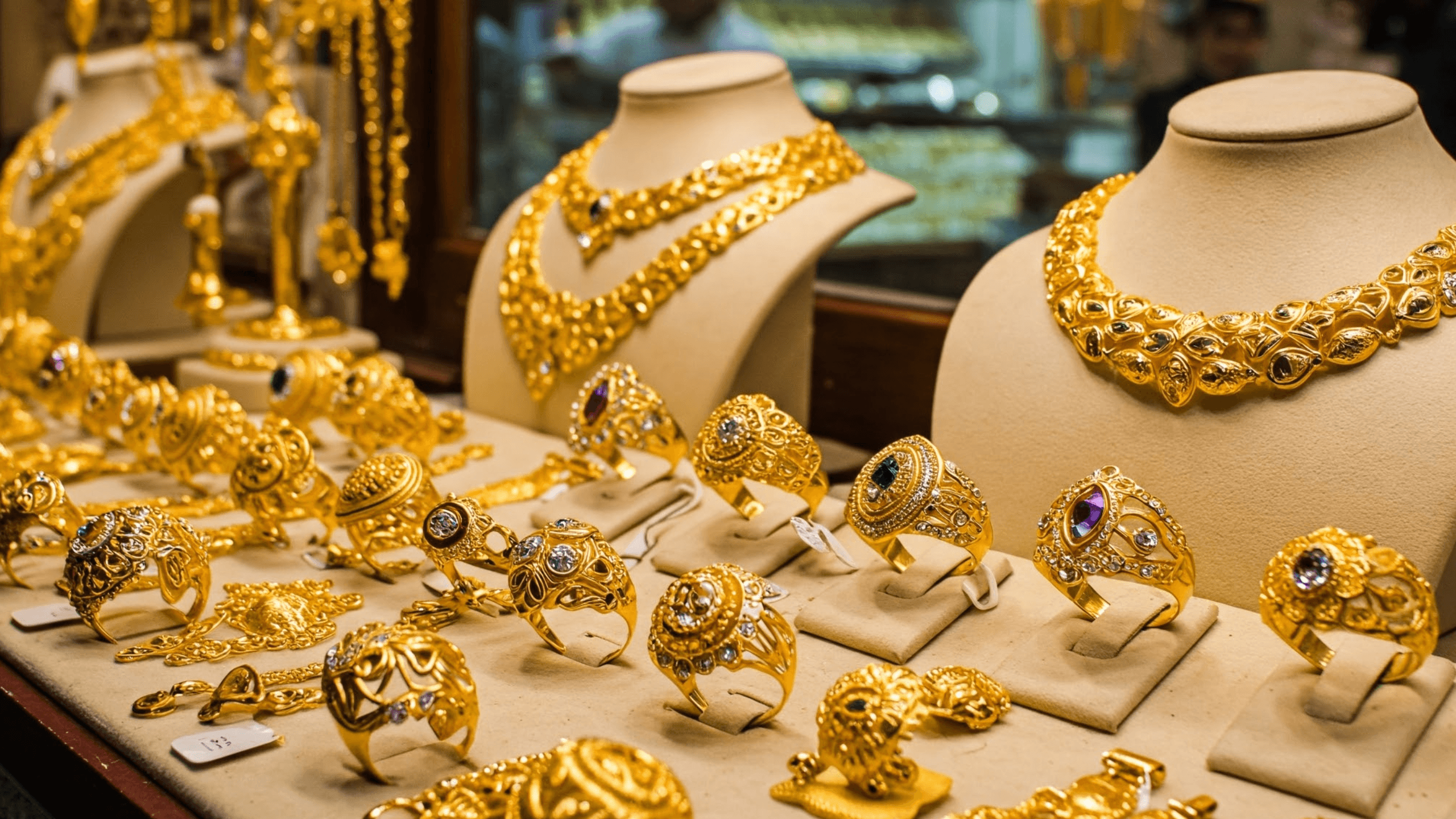 ارتفاع أسعار الذهب في الأردن بنحو 40 قرشاً الاثنين