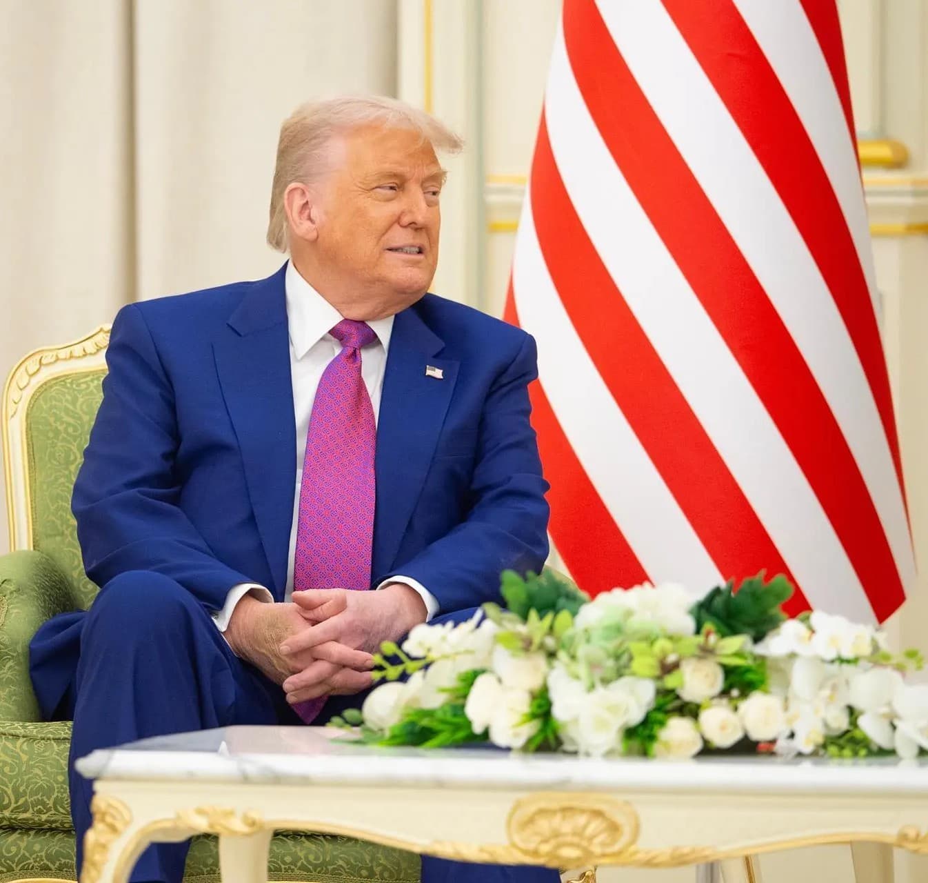 ترامب لأمير قطر: الحلول الدبلوماسية تكفي لحل القضايا العالقة في المنطقة