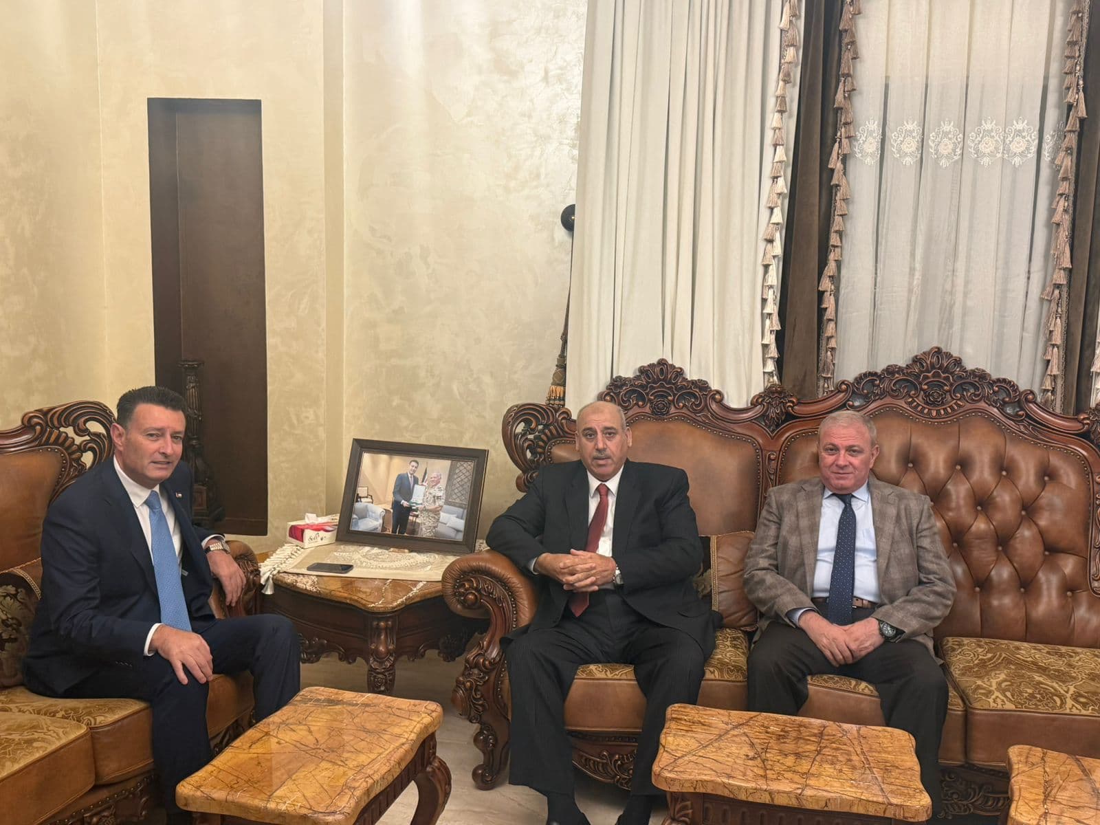 القاضي وعطية يزوران الصفدي تقديرا لدوره في إنجاز العديد من ملفات التشريع والرقابة