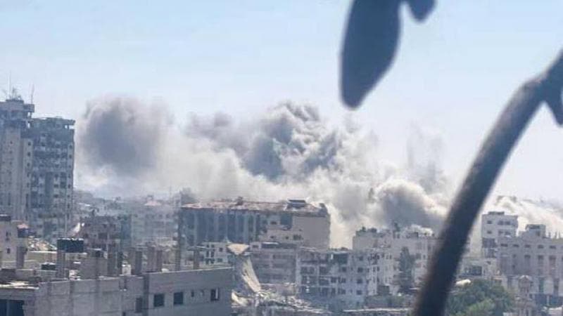جيش الاحتلال يواصل نسف الأبراج السكنية في غزة ويدمر" السوسي"