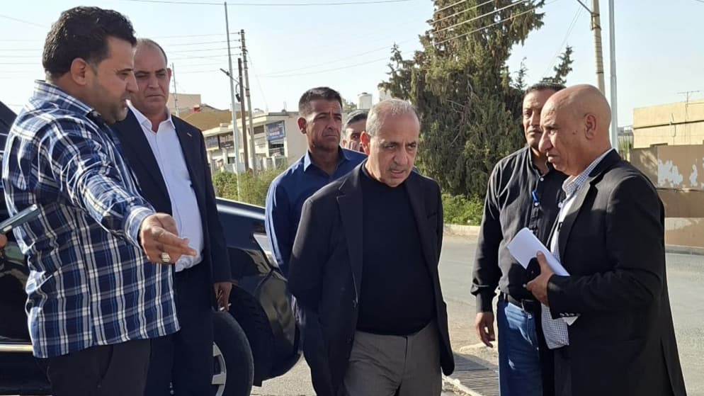 وزير الإدارة المحلية يتفقد عدداً من بلديات مأدبا