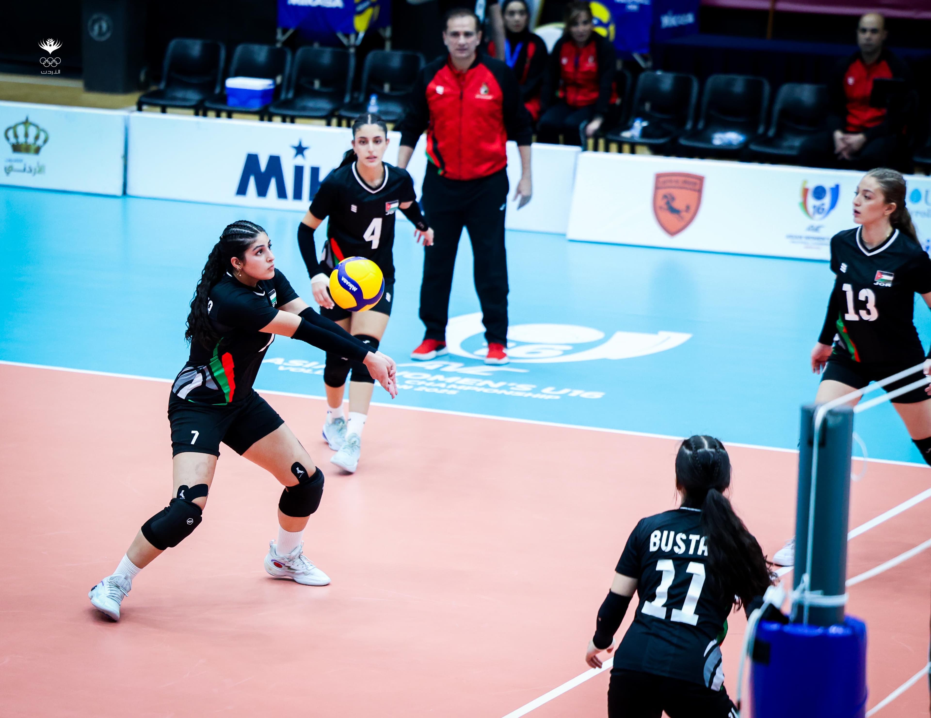 منتخب الطائرة للناشئات يخسر امام أوزبكستان