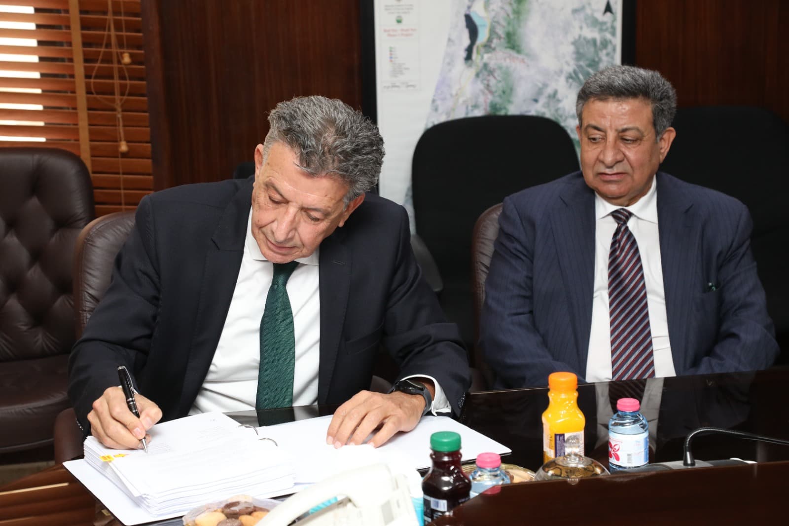 توقيع اتفاقيات مشاريع صرف صحي في غرب اربد وجنوب غرب عمان بقيمة 27,7 مليون دولار