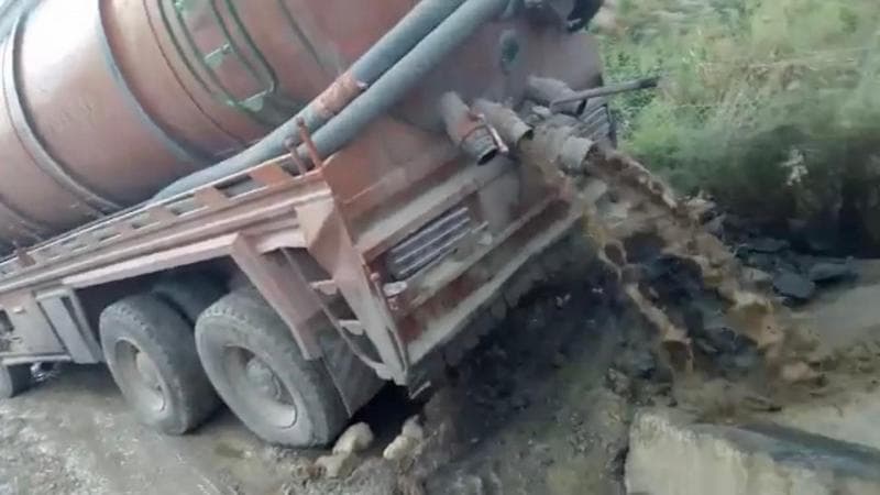 رصد صهريج نضح بلا لوحات في حوارة