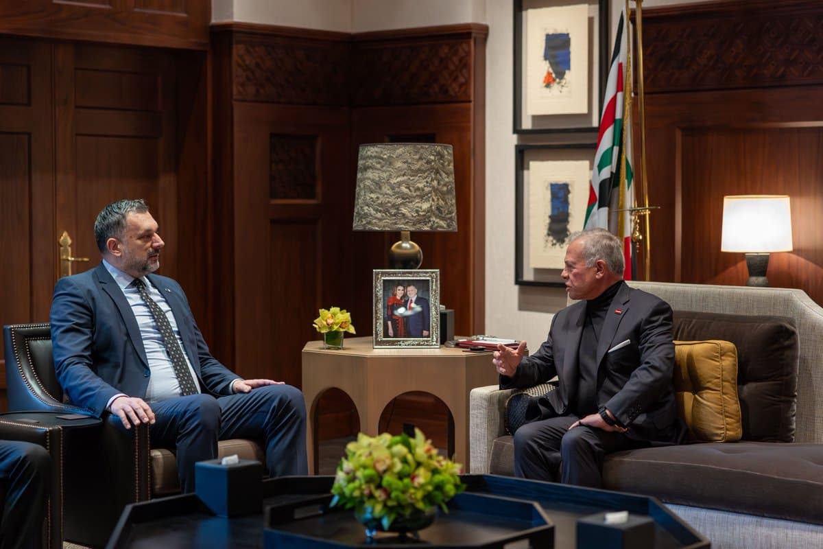 الملك يستقبل وزير خارجية البوسنة والهرسك ويبحثان العلاقات الثنائية والتطورات الإقليمية