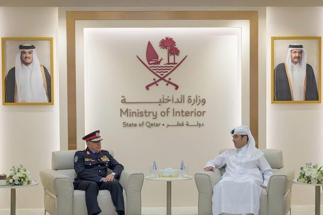 مدير الأمن العام يزور قطر ويلتقي وكيل وزارة الداخلية