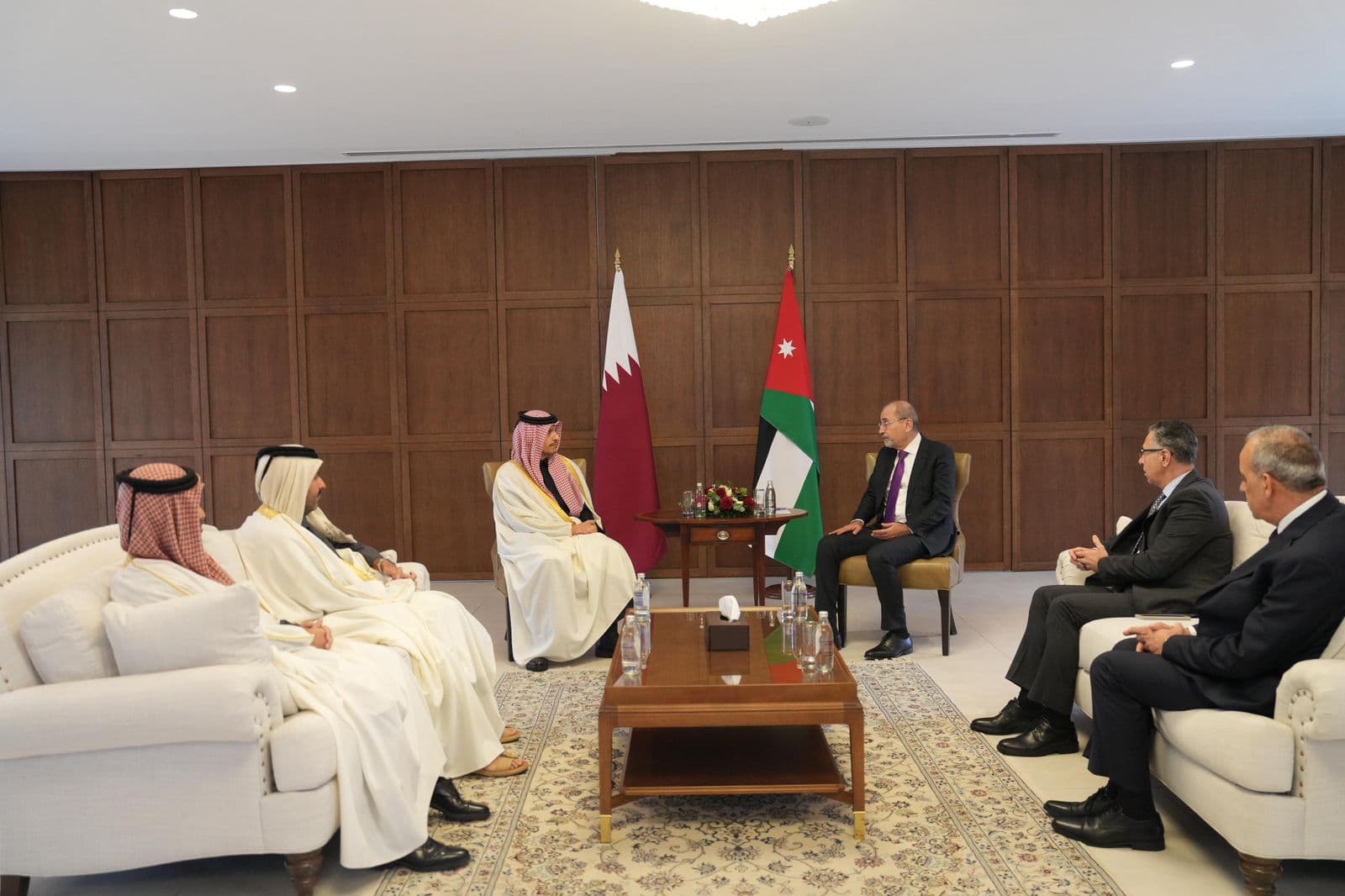 بيان مشترك لاجتماعات الدورة الخامسة للجنة العليا الأردنية القطرية