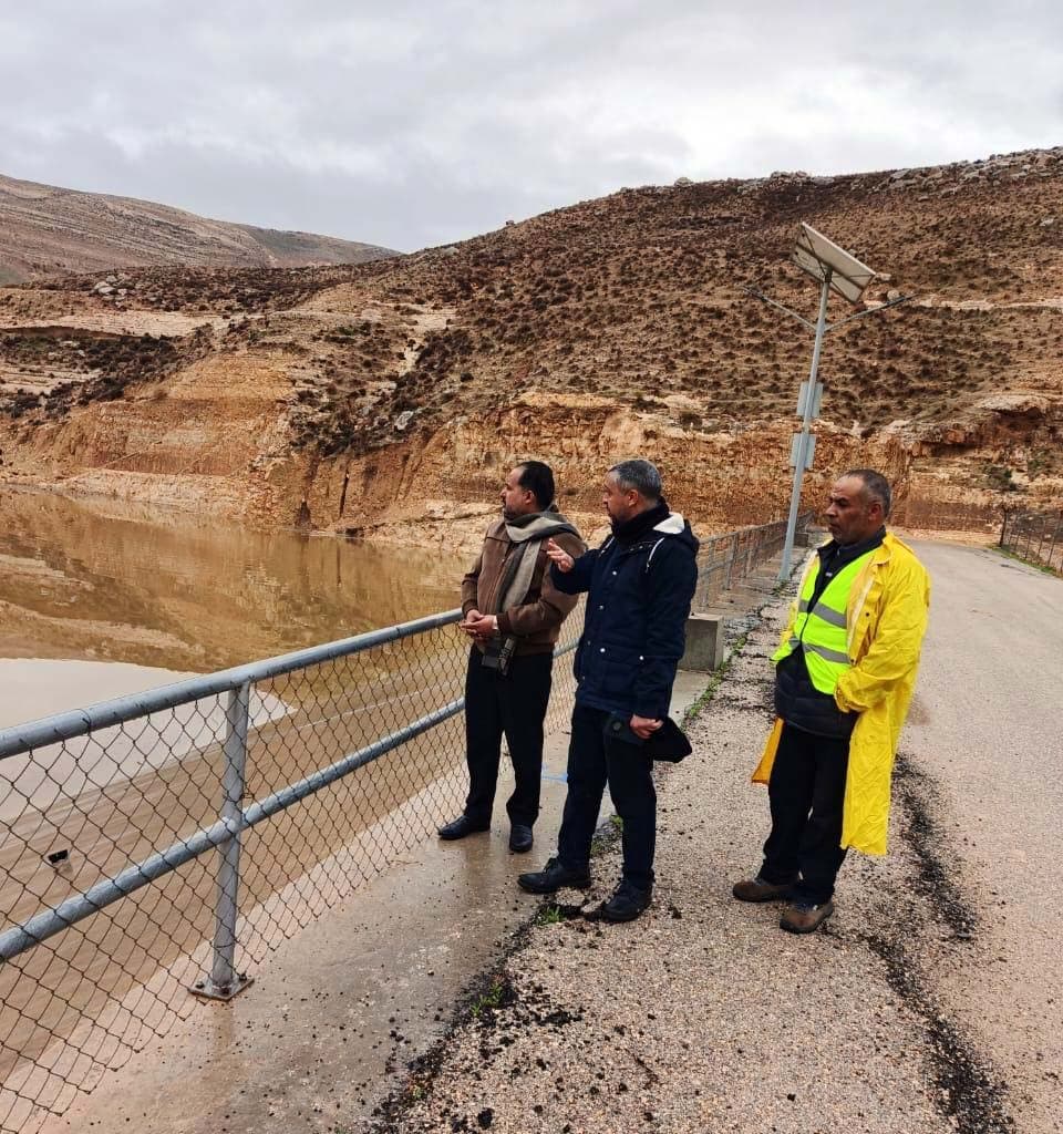 وصول سد زرقاء ماعين إلى طاقته الاستيعابية الكاملة البالغة مليوني متر مكعب