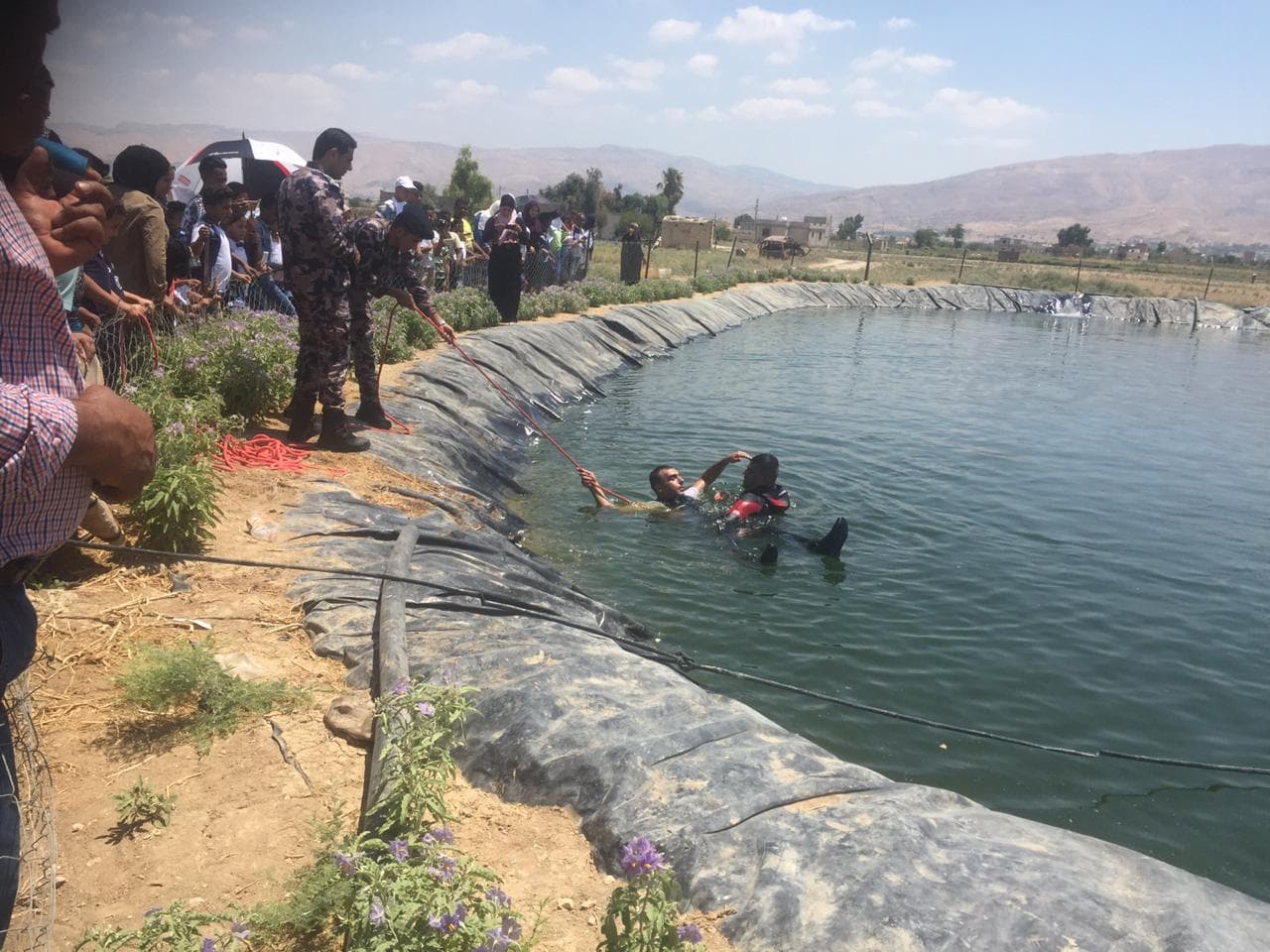 3 ساعات لمحاولة انتشال الجثامين من البركة.. تفاصيل فاجعة الجيزة