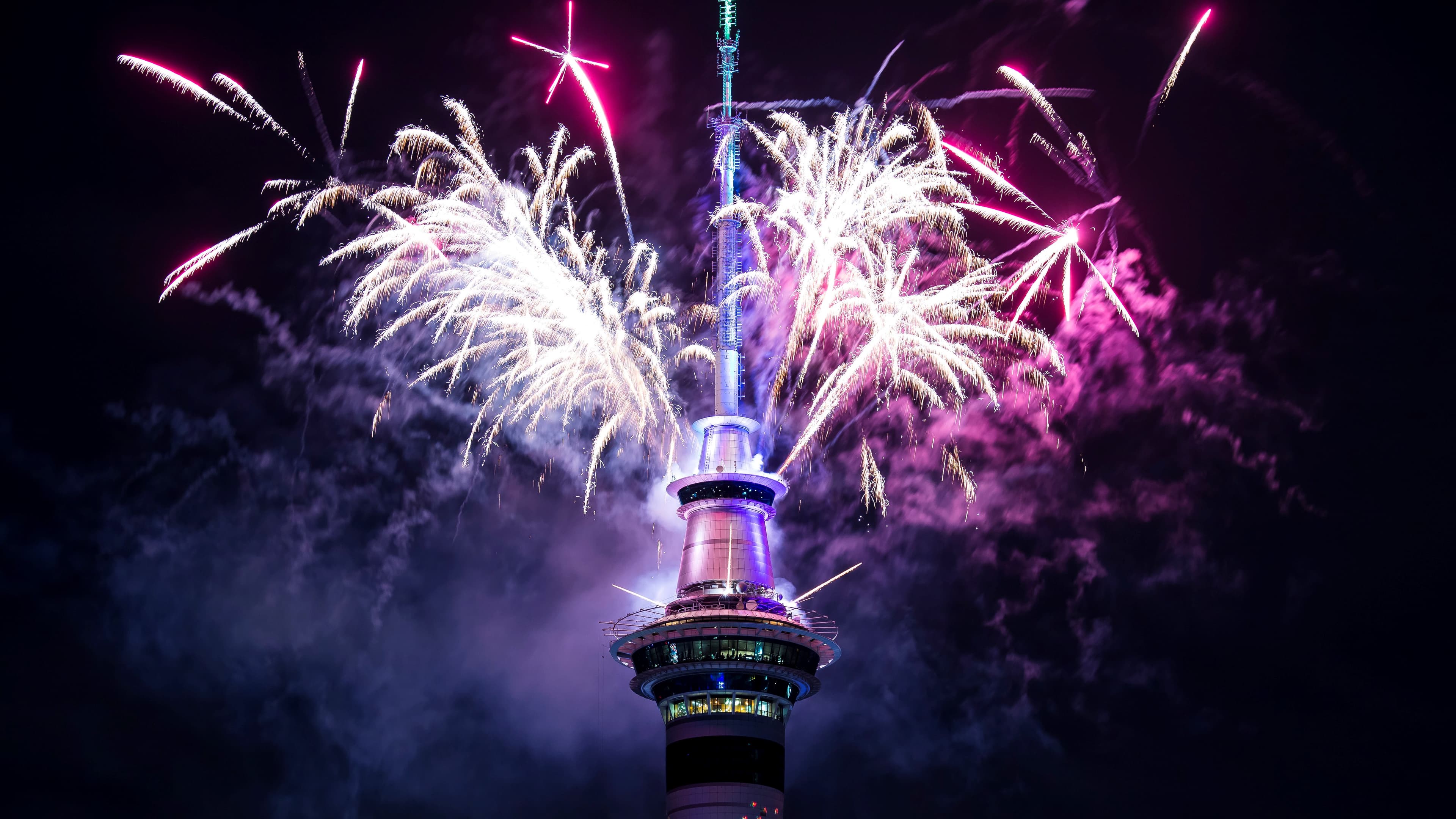 نيوزيلندا ودول الهادئ تستقبل عام 2026 بعروض ألعاب نارية