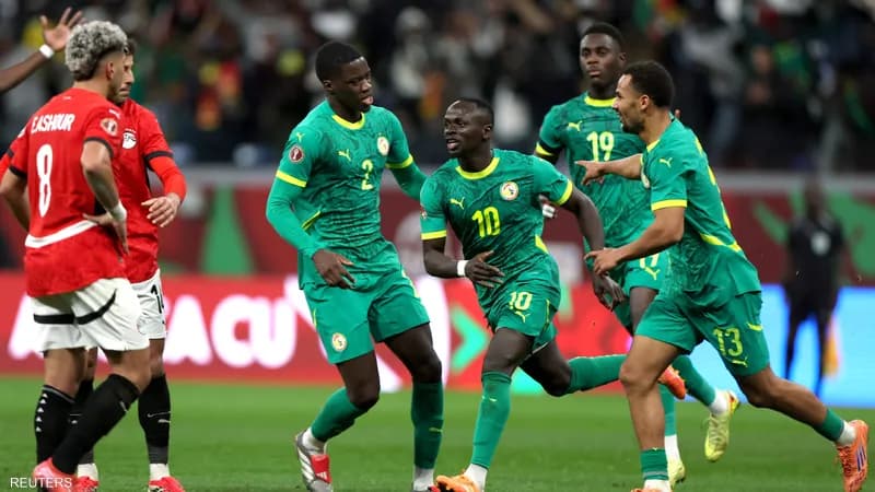 بهدف ساديو ماني.. السنغال تصل إلى نهائي الأمم الإفريقية ومصر تودع البطولة