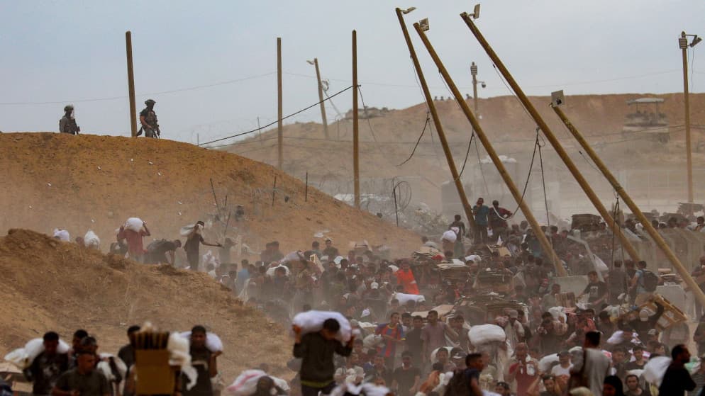 هيومن رايتس: نظام المساعدات الاسرائيلي في غزة "مصيدة للموت"