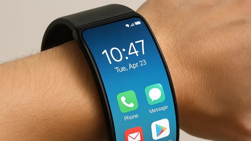 "موتورولا" تعيد إحياء فكرة الهاتف القابل للارتداء بتصميم مذهل