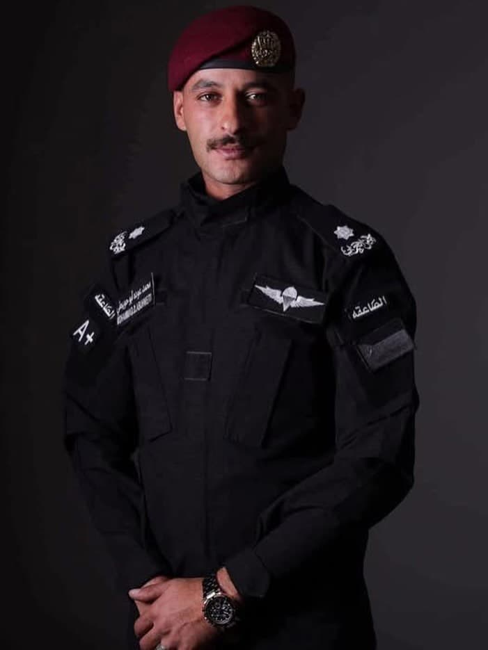 وفاة الملازم الشاب محمد عوده أبو حويطي