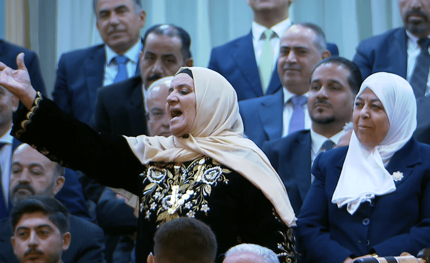 دلال بدارين التي استقبلت الملك بالزغاريد: عبرت عن فرحتي وعن مشاعري وحبي للوطن