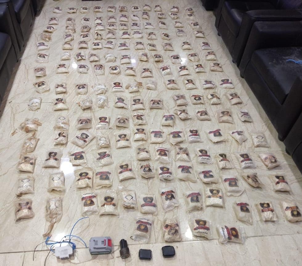 الجيش يحبط 4 محاولات تهريب كميات كبيرة من المواد المخدرة بواسطة بالونات