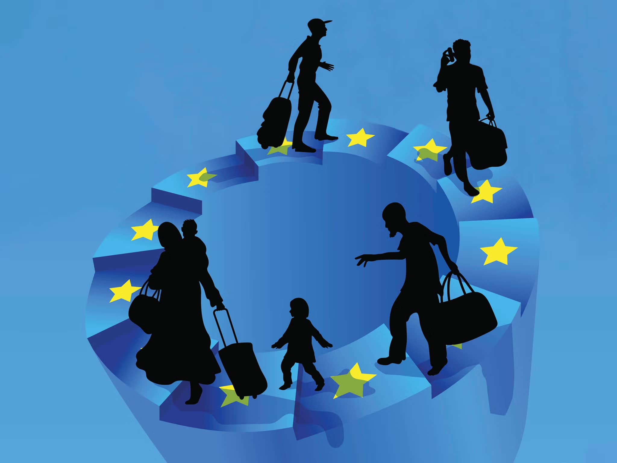 "مراكز عودة" وعقوبات أشد.. أوروبا تشدد سياسات الهجرة