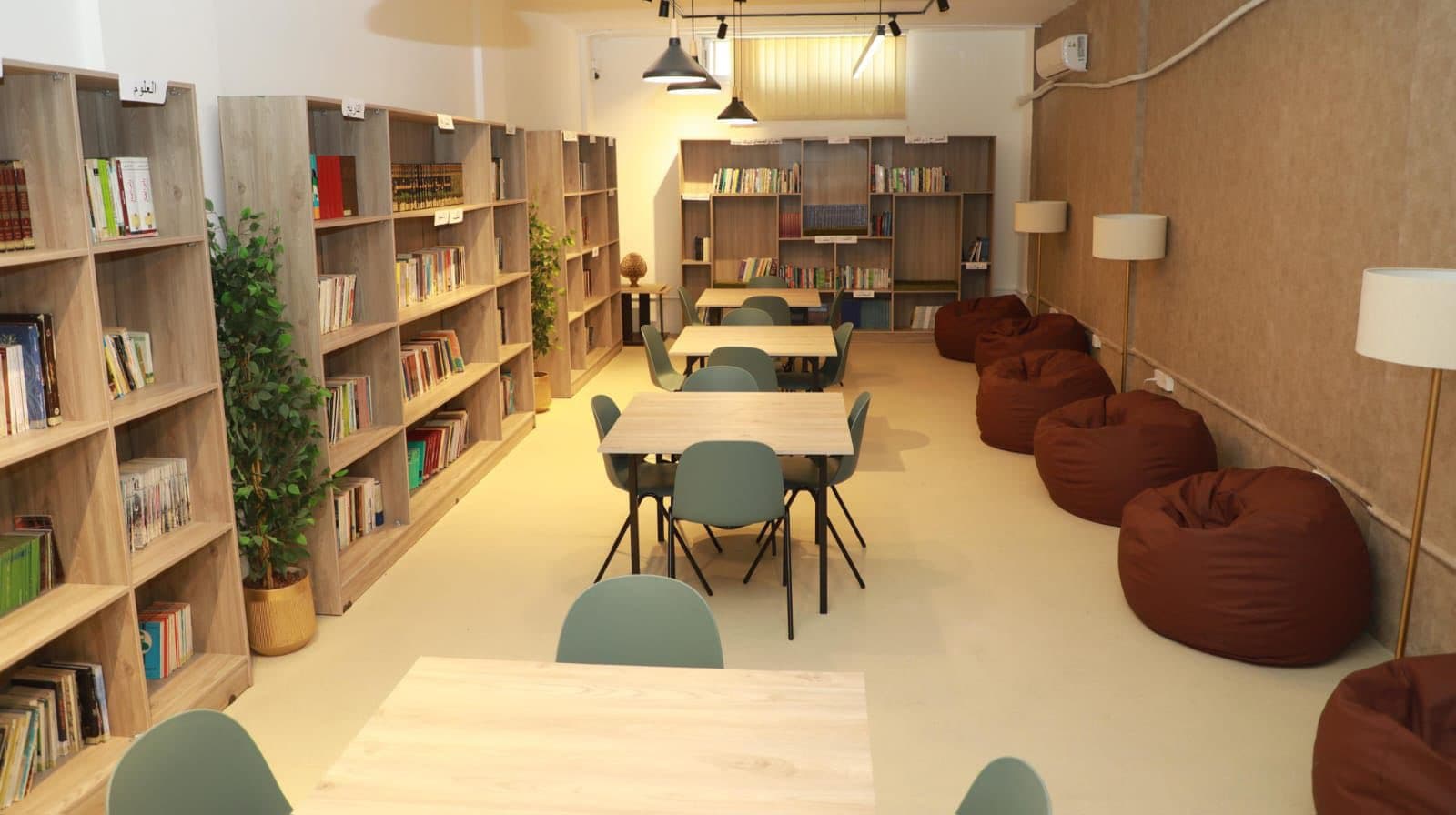 افتتاح مكتبة مركز إصلاح وتأهيل النساء