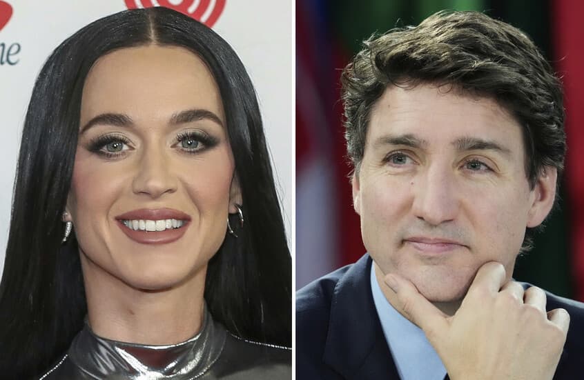 لأول مرة.. ترودو وكاتي بيري يظهران علنا في باريس