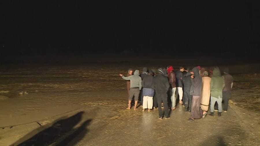 سيول جارفة تضرب مناطق في معان