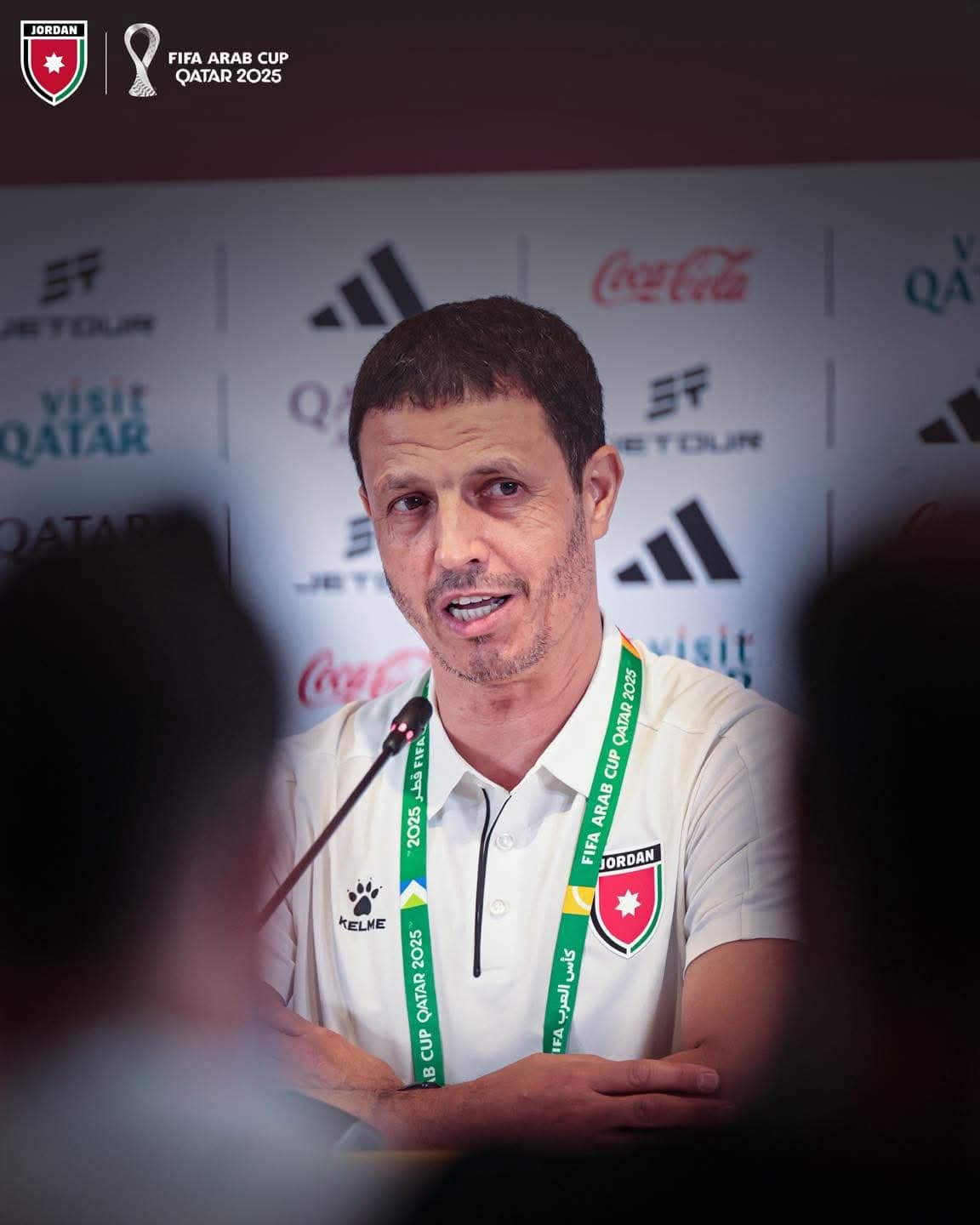 مدرب النشامى ينتظر تشخيص إصابة النعيمات.. ويرد على مدرب العراق: نحترم رأيه حول السيطرة على المباراة