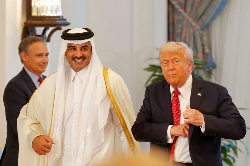 ترمب سيلتقي أمير قطر في الدوحة على متن الطائرة الرئاسية