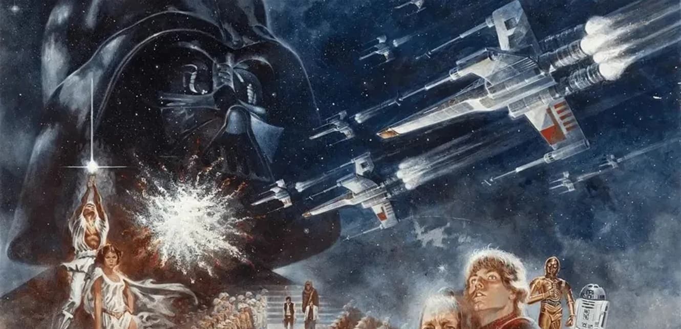 مقابل 4 مليون دولار..بيع اللوحة الأولى لحرب النجوم