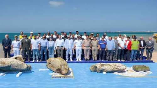 اكتشاف حطام سفينة عمرها ألفا عام قبالة الإسكندرية