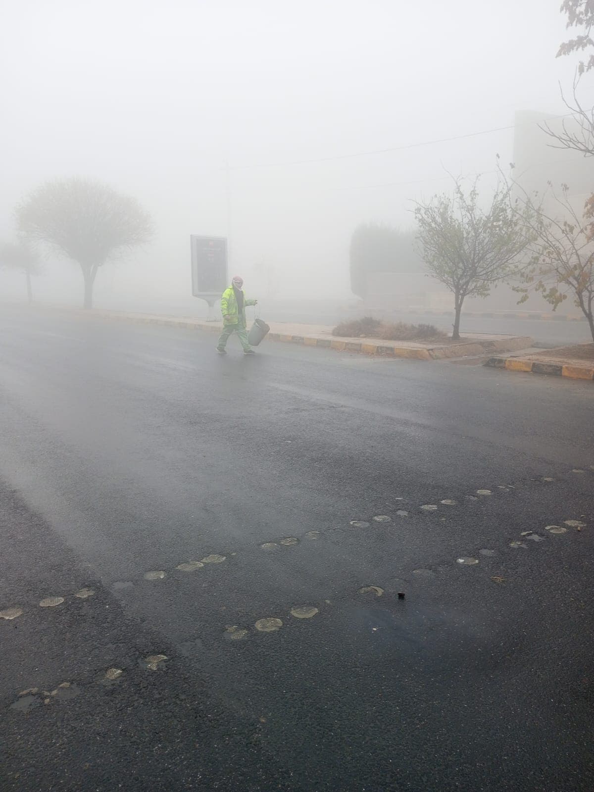 الأرصاد: استمرار الأجواء الضبابية خلال الأيام الثلاثة المقبلة