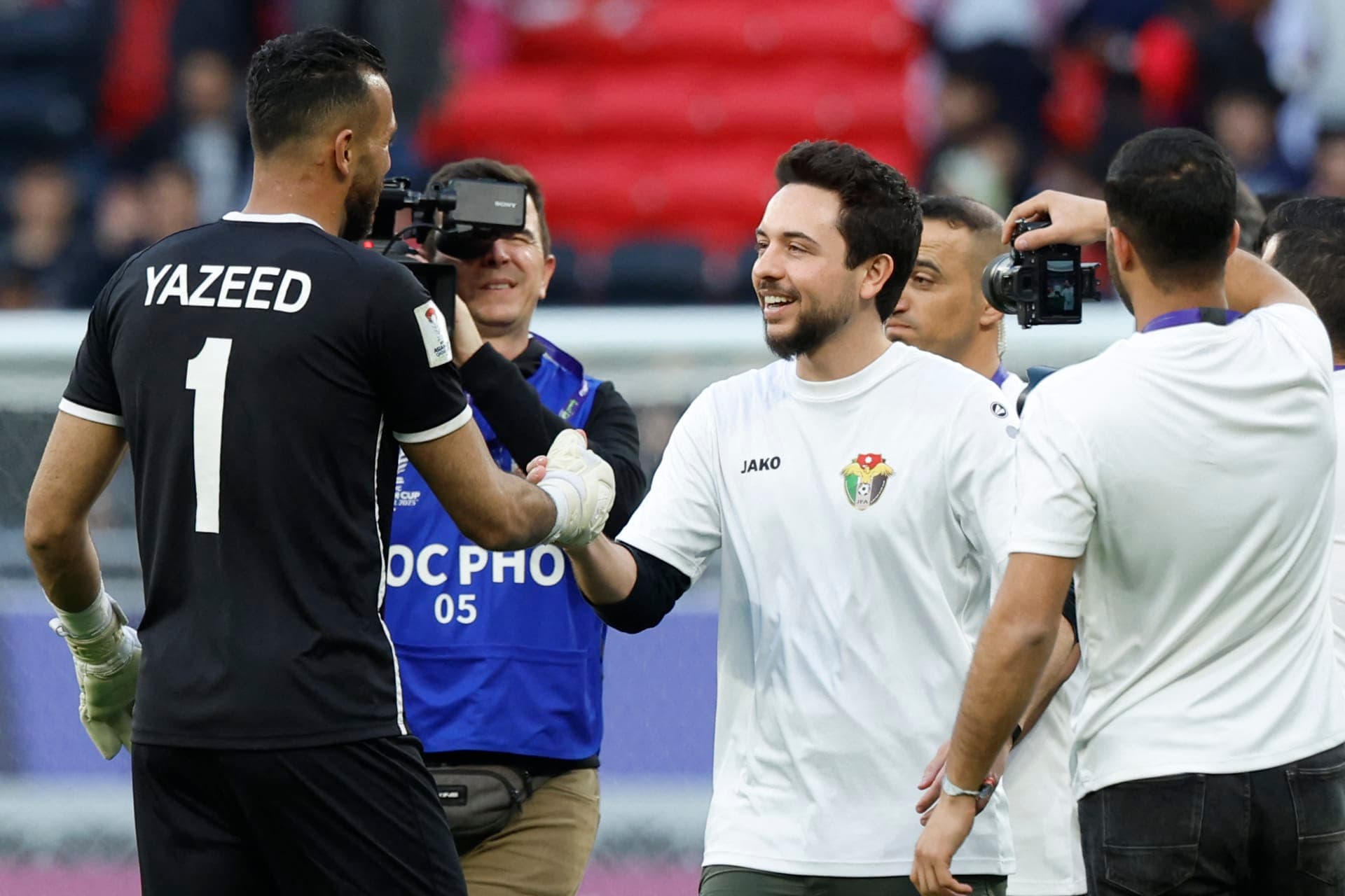 ولي العهد للنشامى: كلنا معكم