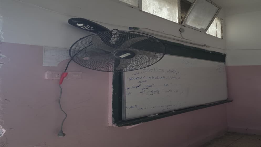 صاعقة رعدية تلحق أضرارًا بمدرسة ومنزل في كفررحتا