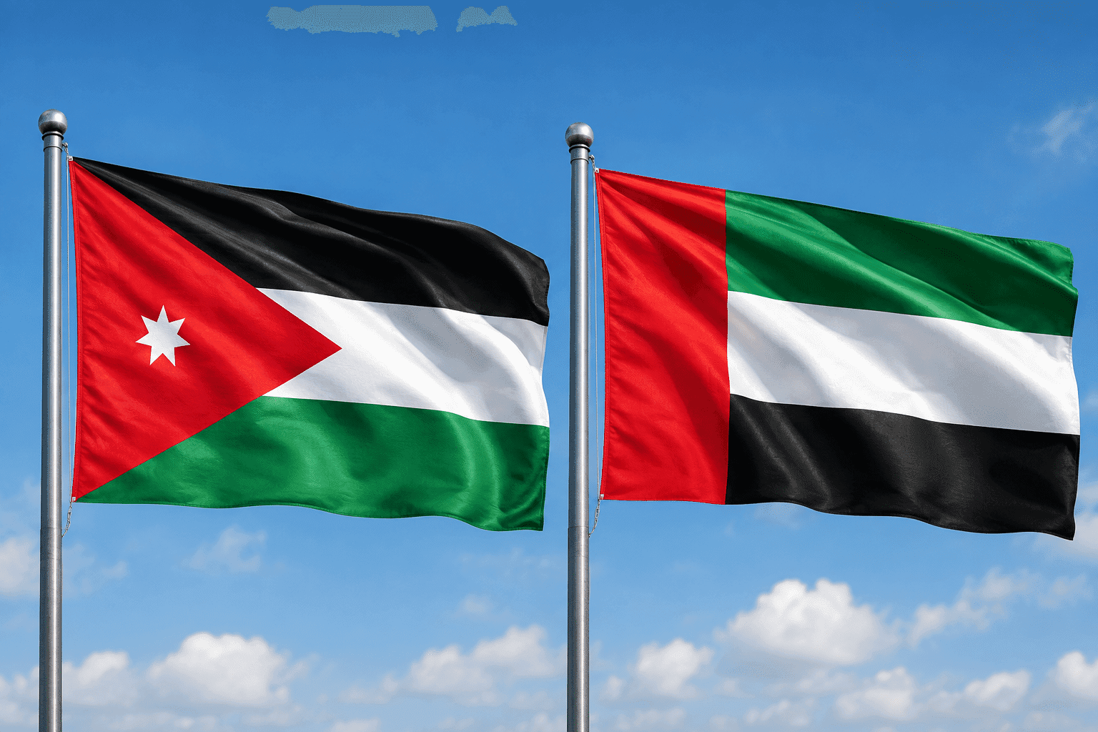 الإمارات تدين بشدة الهجمات الصاروخية الإيرانية على الأردن