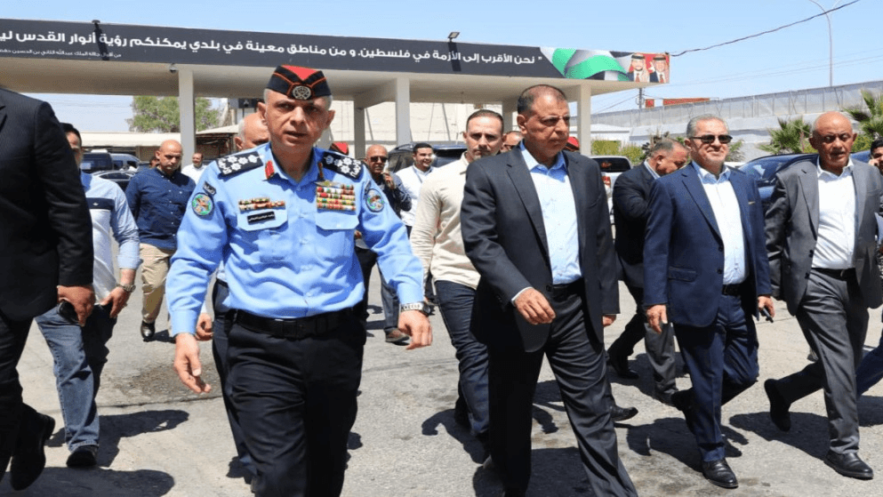 الدار - أجرى وزير الداخلية، مازن الفراية، جولة ميدانية في جسر الملك ح