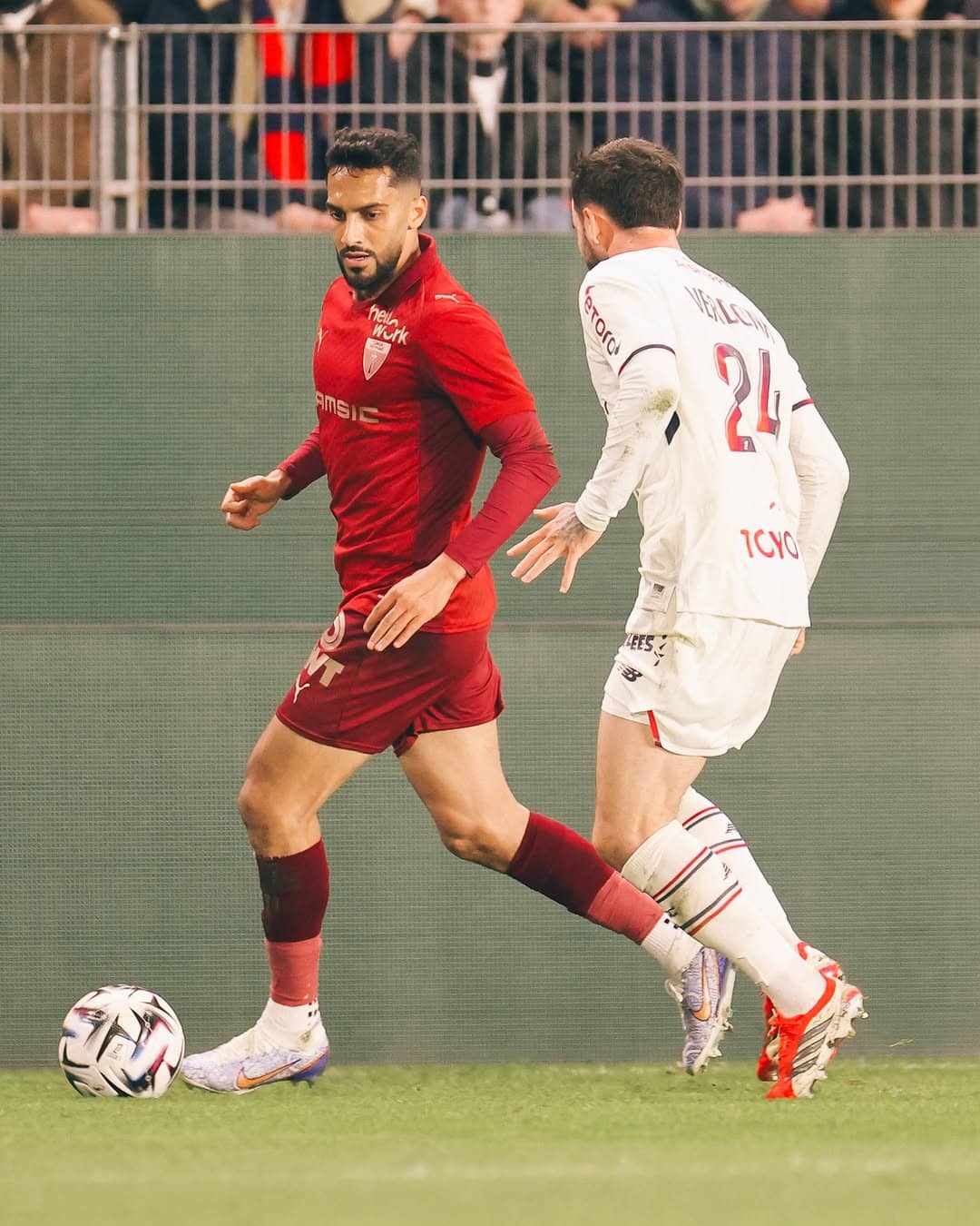 رفاق "التعمري" يحققون فوزا مثيرا على بريست 4-3 في الدوري الفرنسي