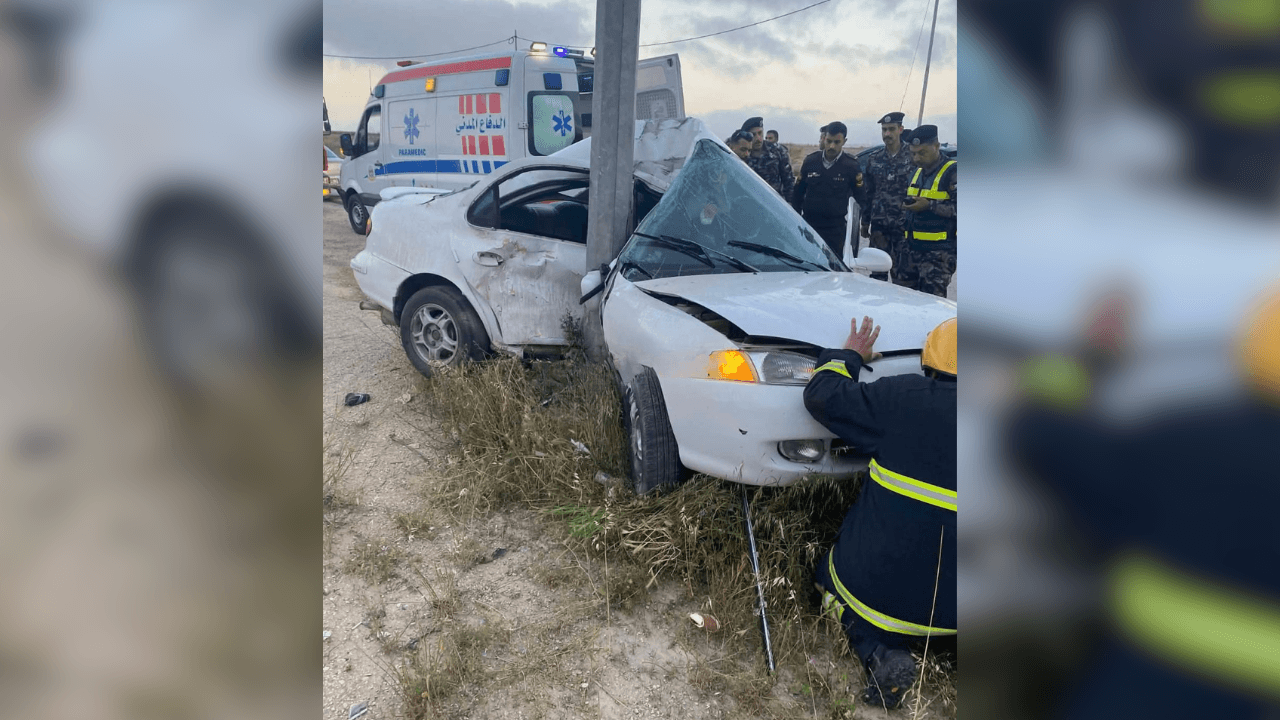 استمع إلى آخر ما قاله المتوفى في حادث الكرك